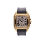 Afbeelding 13 van Cartier Santos XL 2657 W20071Y1; Automatisch 18ct. Gouden Heren Horloge