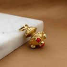 Image 2 of Gold ornamental pendant with gemstones