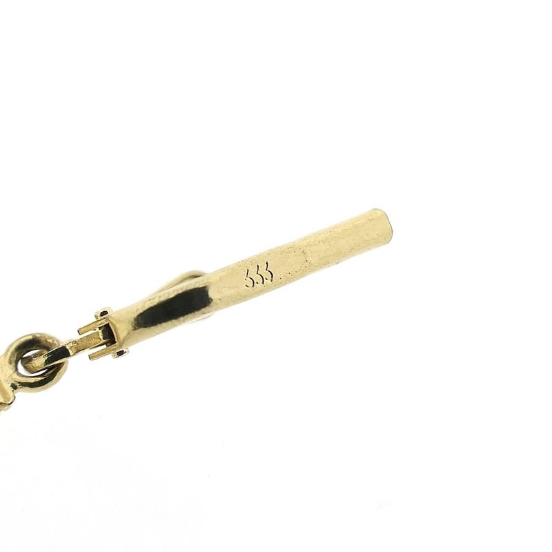 Image 5 of 8-karat bicolor parrot earrings