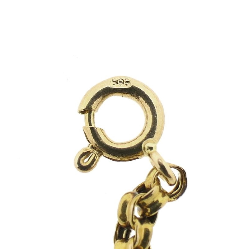 Image 6 of Antique jasseron link chain/sautoir | 146 cm