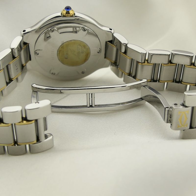 Image 14 of Cartier Must 21; Goud/stalen dames horloge