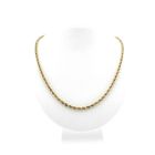 Image 8 of Gold twisted link chain | 51.5 cm