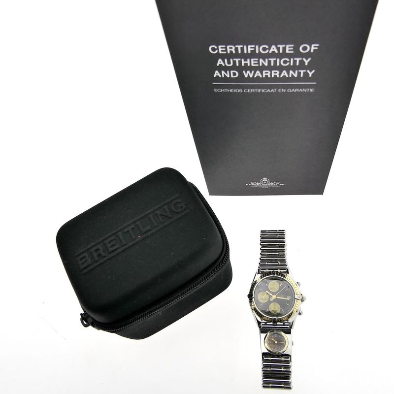 Image 4 of Breitling Chronomat; Chronograph men's watch with UTC module