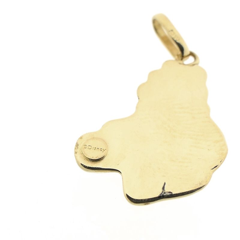 Image 5 of Gold Disney pendant; Winnie the Pooh