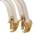 Image 5 of Bicolor gold fantasy stud earrings