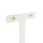 Image 3 of Gold ball stud earrings