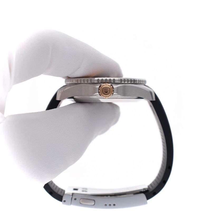 Image 8 of TAG Heuer Aquaracer Professional 200 Date WBP2151.FT6199; Gold/Stainless Steel Men's Watch