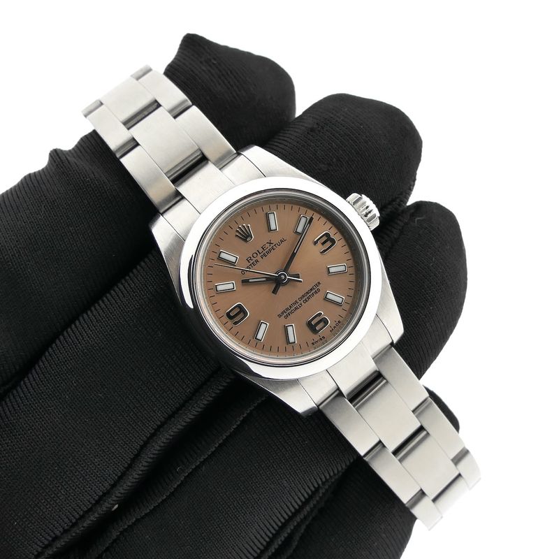 Image 8 of Rolex Oyster Perpetual 26mm 176200; Automatic women's watch