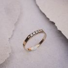 Image 2 of Gold ring with diamond | 0.175 ct.