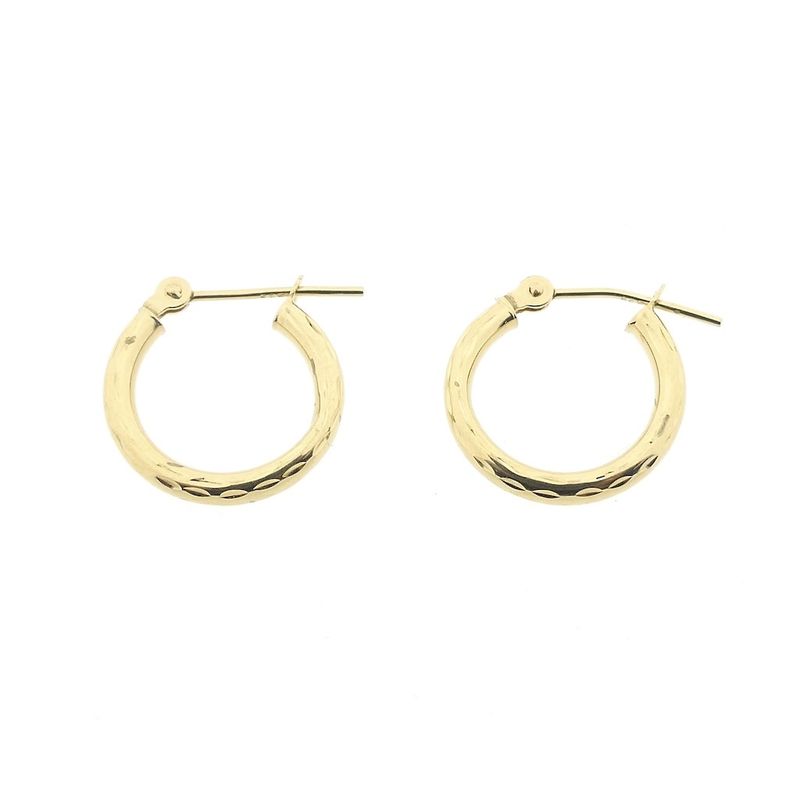 Image 6 of Gold earrings | Ø 13.5 mm