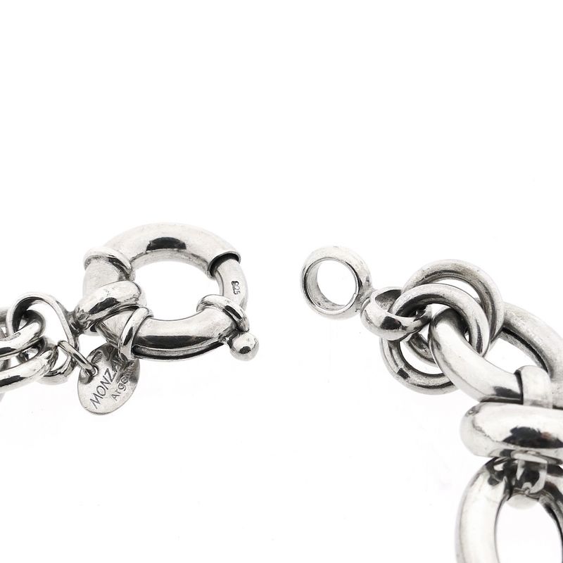 Image 6 of Monzario Silver Fantasy Link Bracelet
