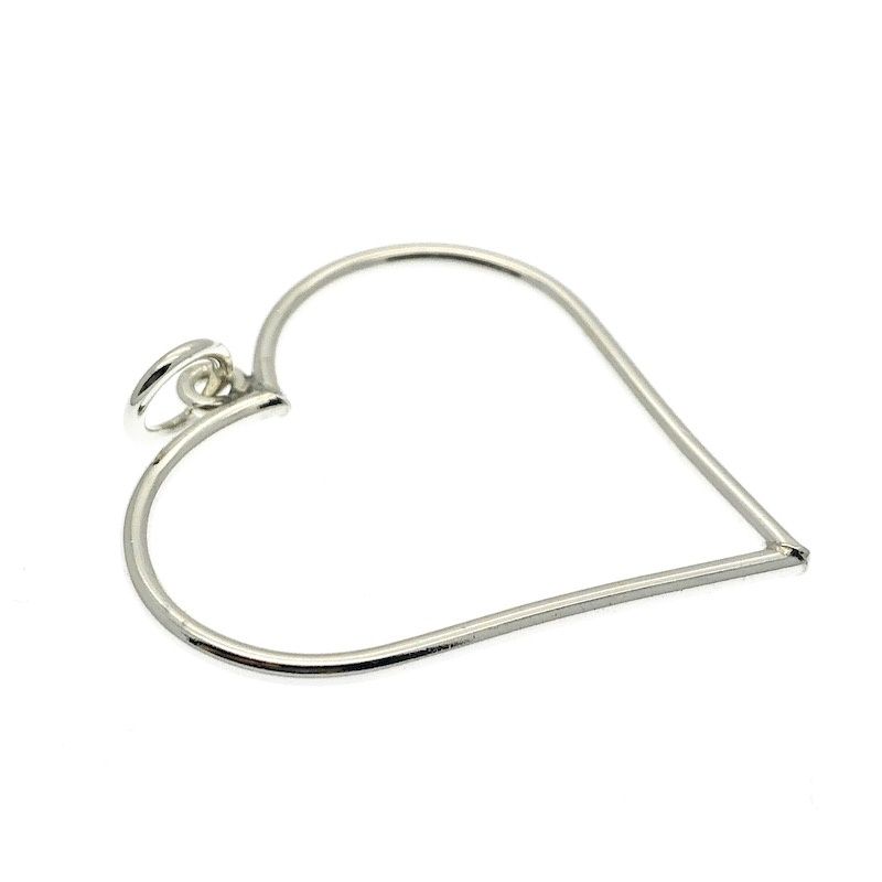 Image 2 of Silver pendant of a heart
