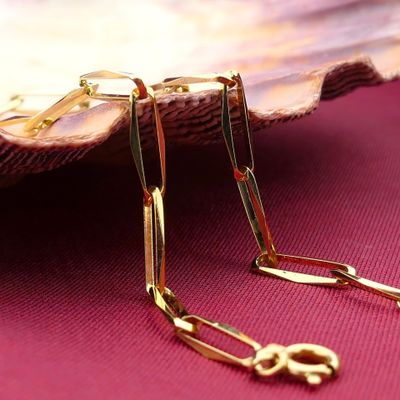 Image 2 of Gold closed forever bracelet