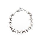 Image 1 of Silver fantasy link bracelet