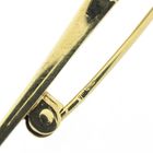 Image 8 of Vintage gold brooch with pearl