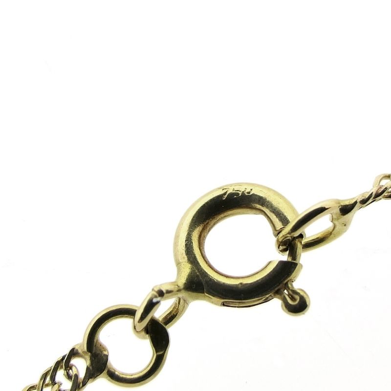 Image 7 of 18K Gold Twisted Link Chain | 42 cm