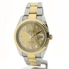 Image 5 of Rolex Datejust 41mm 126333; 18k gold/steel men's watch with diamonds