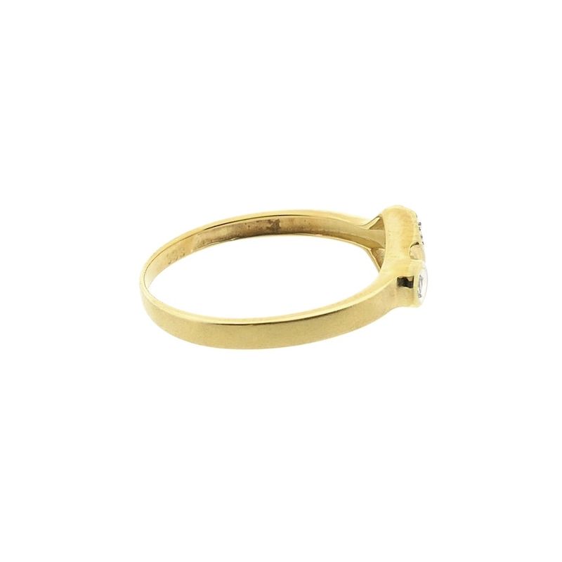 Image 5 of 8 carat ring with diamonds; 0.02 ct.