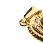 Image 10 of Vintage Gold Pendant with Garnet