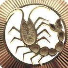 Image 4 of Gold Scorpio pendant