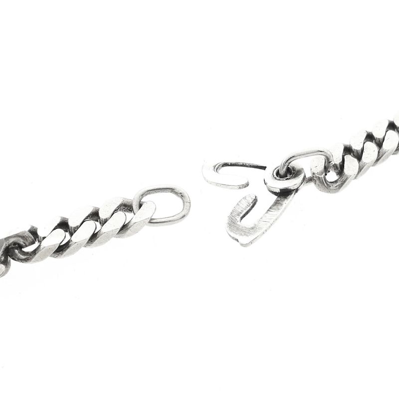 Image 5 of Sturdy Silver Gourmet Chain Necklace