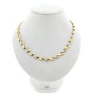 Image 1 of 18K Bicolor Gold Fantasy Link Necklace | 40.5 cm