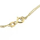 Image 5 of Gold bracelet with sun and zirconia | 17 cm