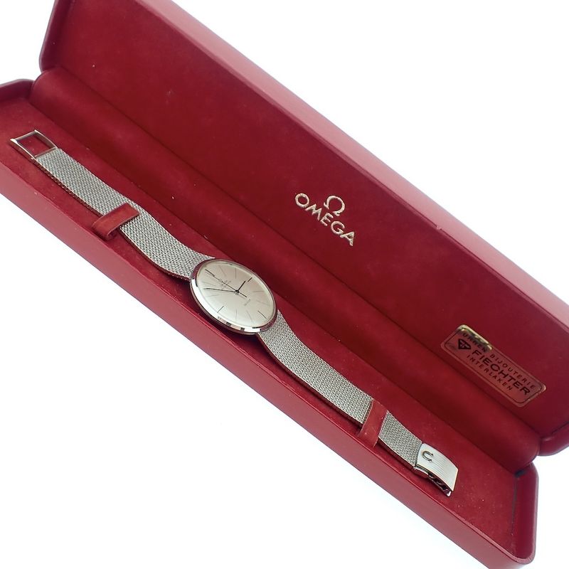 Image 2 of Omega Deville; Automatic 18k white gold men's watch