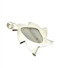 Image 4 of Silver fantasy pendant with gray agate
