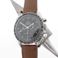 Omega Speedmaster Moonwatch; Vintage chronograaf horloge uit 1971