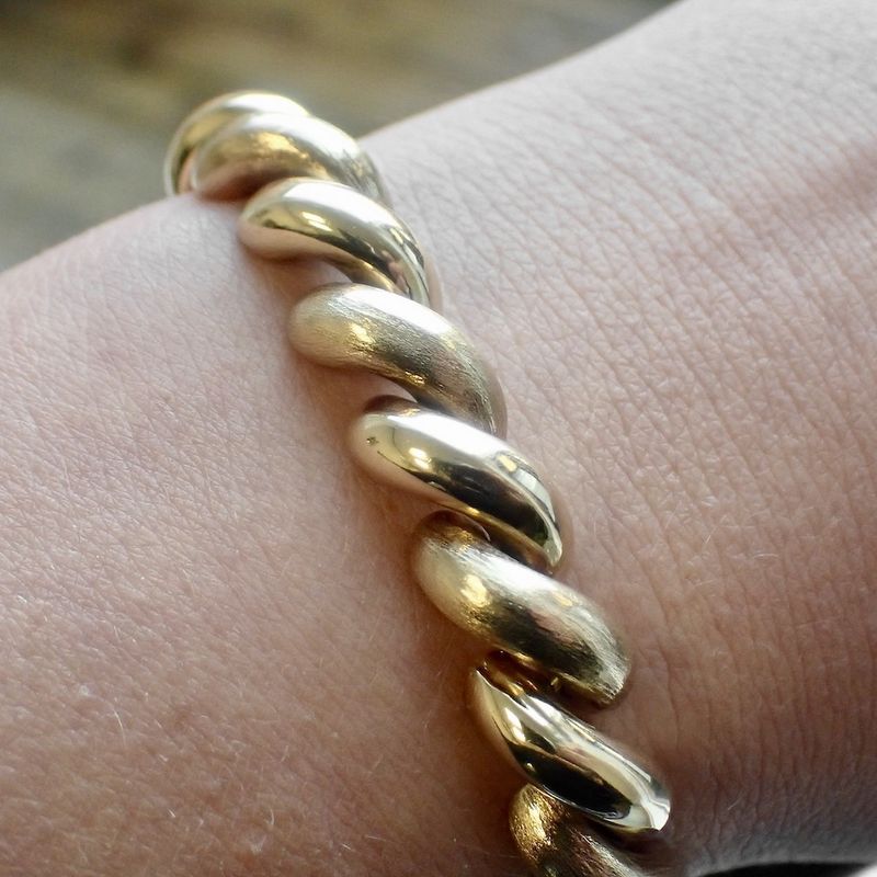 Image 10 of Gold fantasy link bracelet