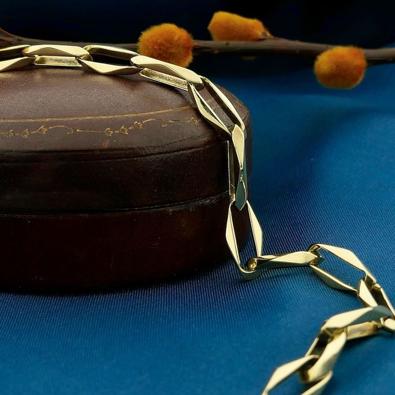 Image 2 of Gold closed forever bracelet