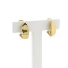 Image 3 of Gold clip-on earrings | Vintage