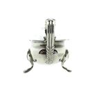 Image 4 of Silver vintage mustard bowl with spoon