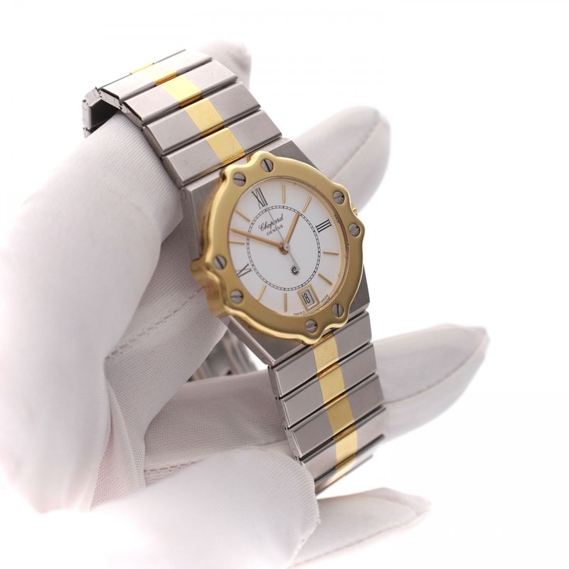 Image 11 of Chopard St. Moritz 8023; 18k Gold/Steel Watch