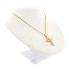 Image 8 of Gold cross with zirconia