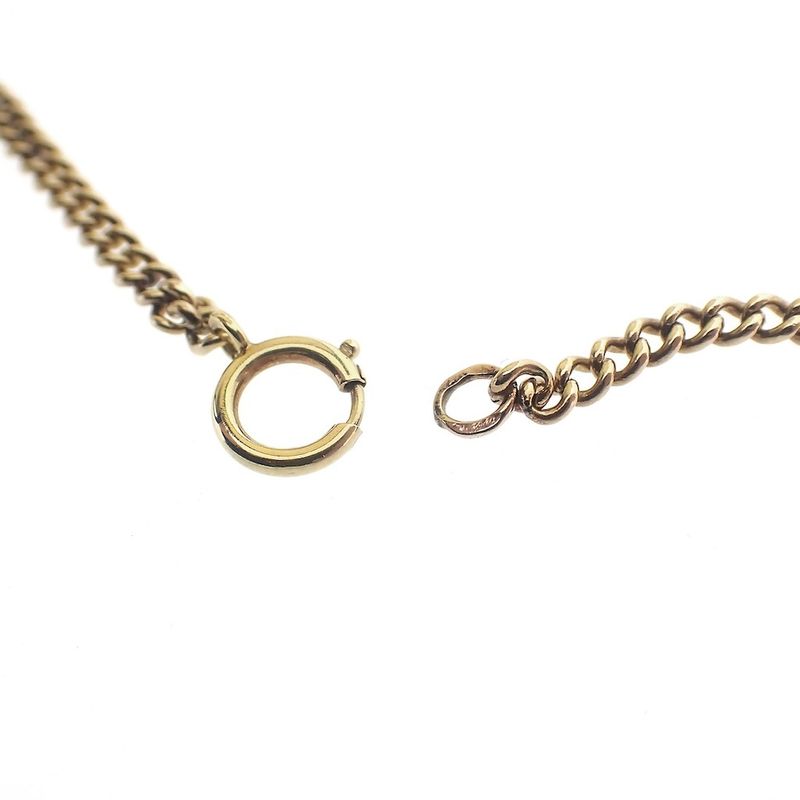Image 5 of Gold gourmet link necklace | 49 cm