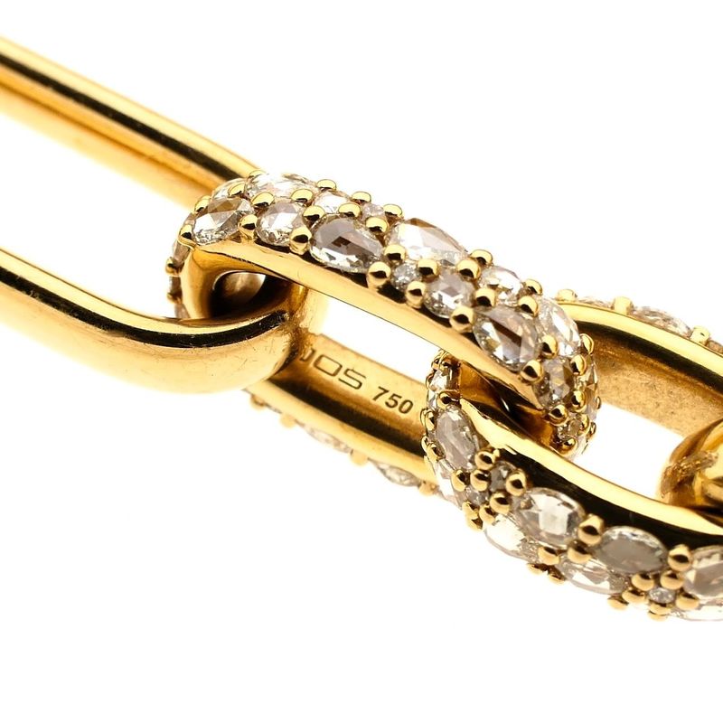 Image 3 of ROOS1835; Rose Gold Necklace with Diamonds; 1.78 ct.