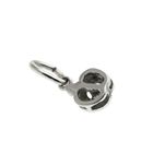 Image 5 of White gold apple pendant with diamond | 0.02 ct.