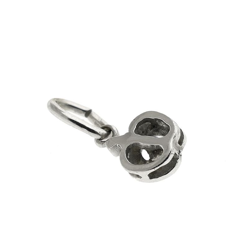 Image 5 of White gold apple pendant with diamond | 0.02 ct.