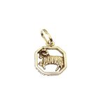Image 1 of Gold zodiac sign pendant; Aries
