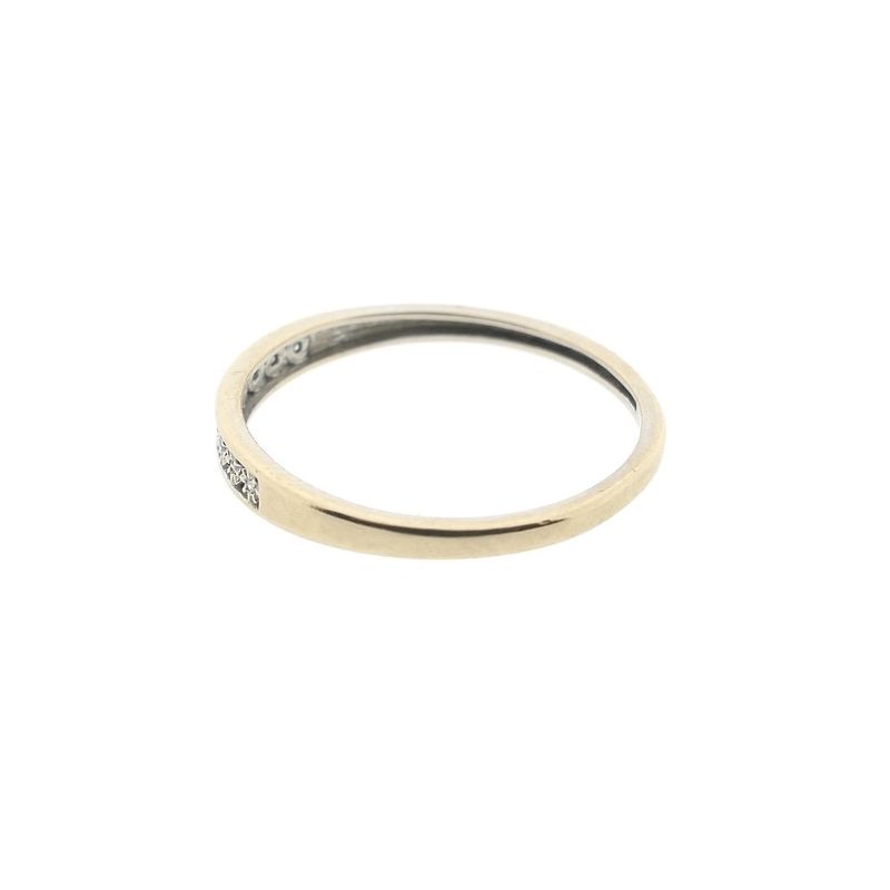 Image 7 of Gold ring/sliding ring with diamond | 0.045 ct.