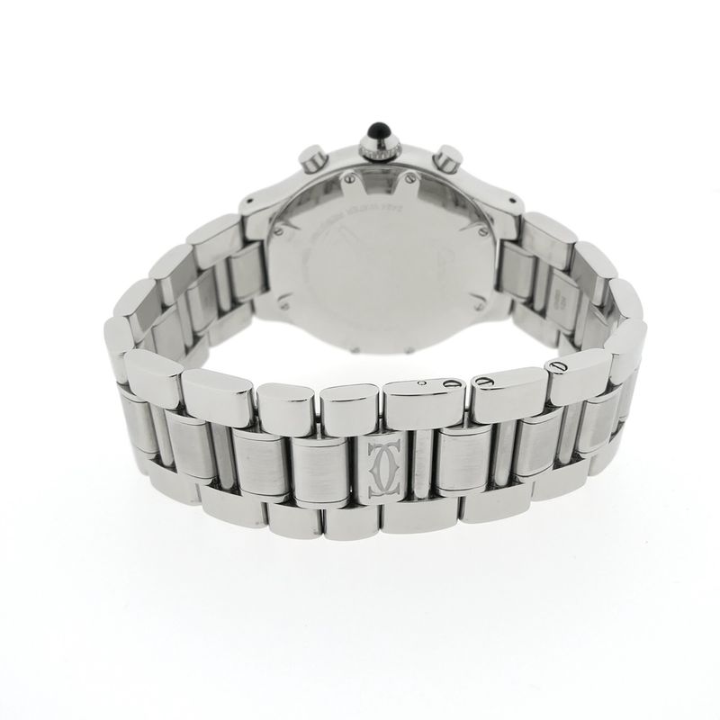 Image 9 of Cartier Chronoscaph 21 Ref. 2424; Unisex chronograph watch