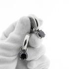 Image 5 of Silver earrings with onyx | TiSento