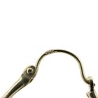 Image 5 of Gold angular earrings | Ø 18.5 mm