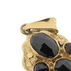 Image 9 of Vintage gold pendant with garnet