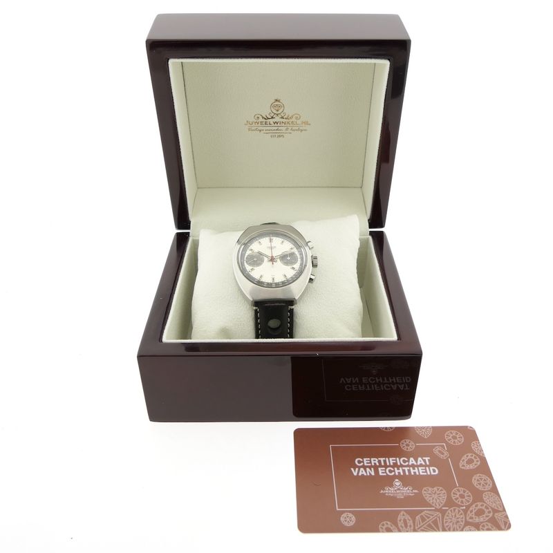 Image 12 of Heuer Pre-Carrera Chronograph; Vintage men's watch