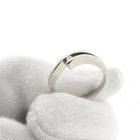 Image 7 of White gold solitaire ring with diamond | 0.03 ct.