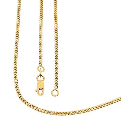 Afbeelding 1 van Gouden gourmetschakel ketting