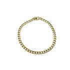 Image 3 of Gold gourmet link bracelet | 19 cm